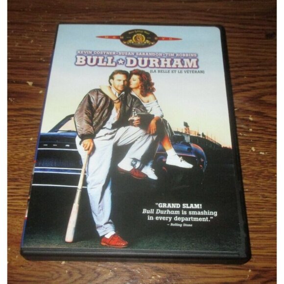 Bull Durham (DVD, 2004) Keven Costner Susan Sarandon Tim Robbins - Picture 1 of 3